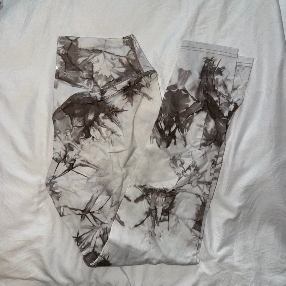 Balance Athletica Gray and White Leggings